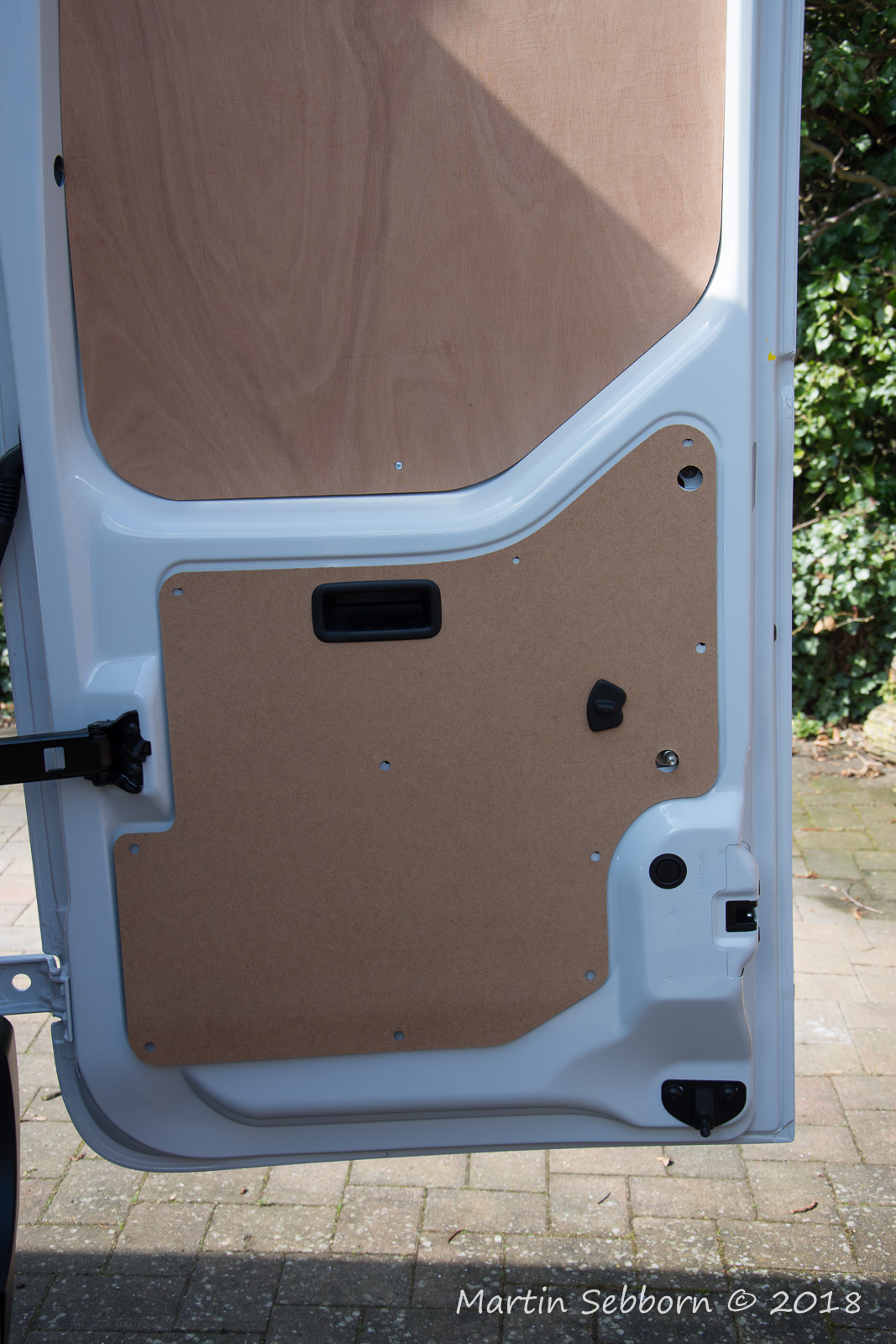 Rear door