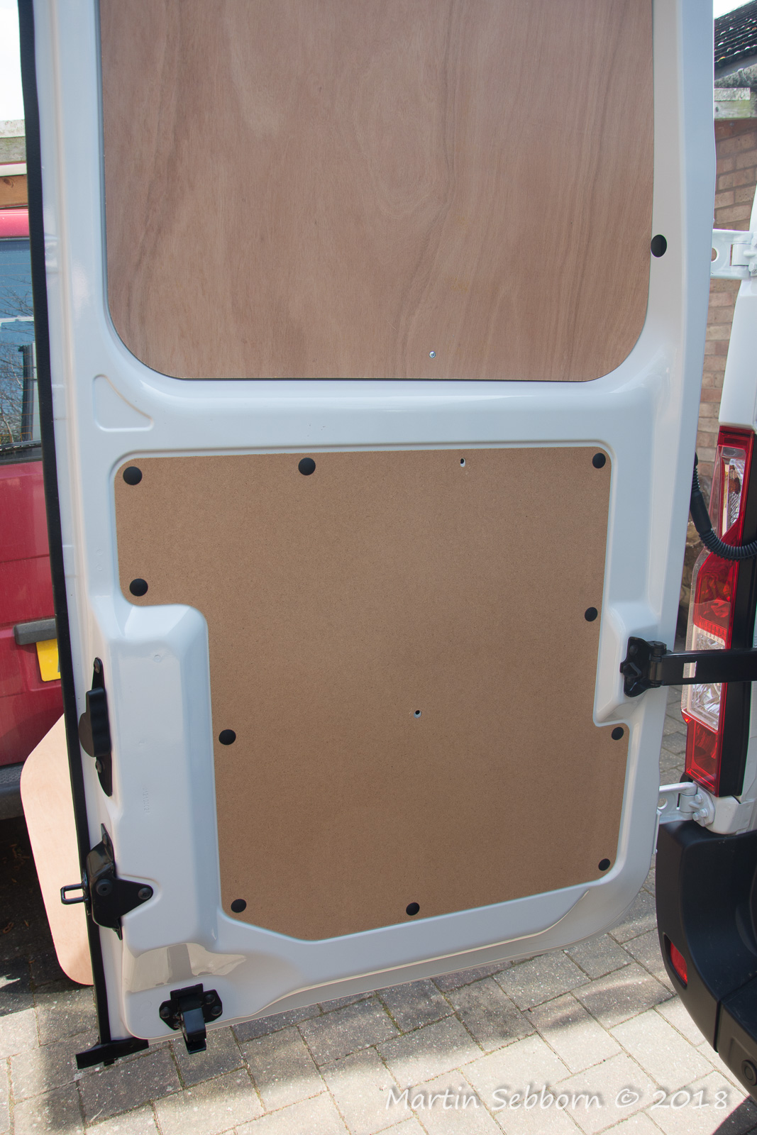 Rear door