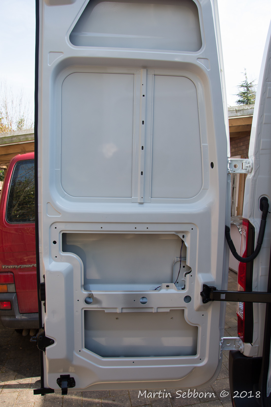 Rear door