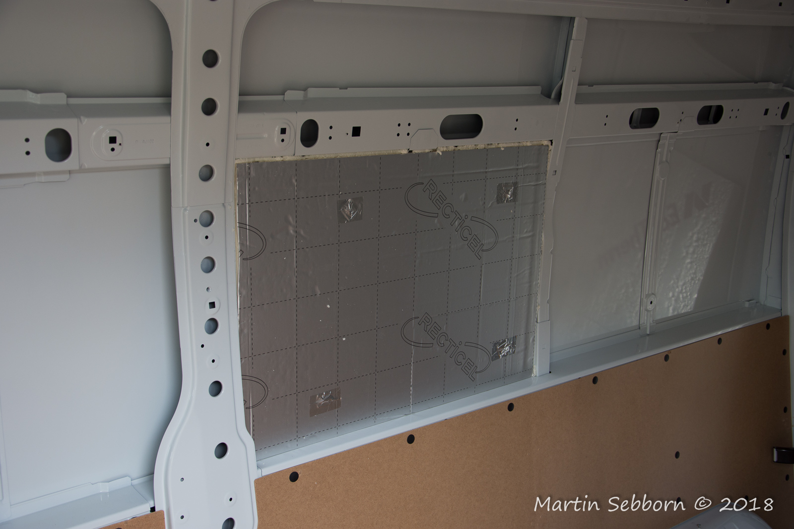 First panel done