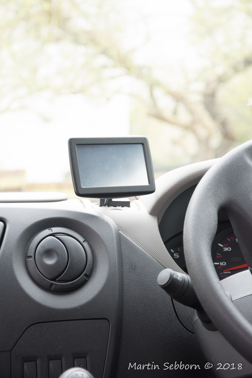 SatNav in place